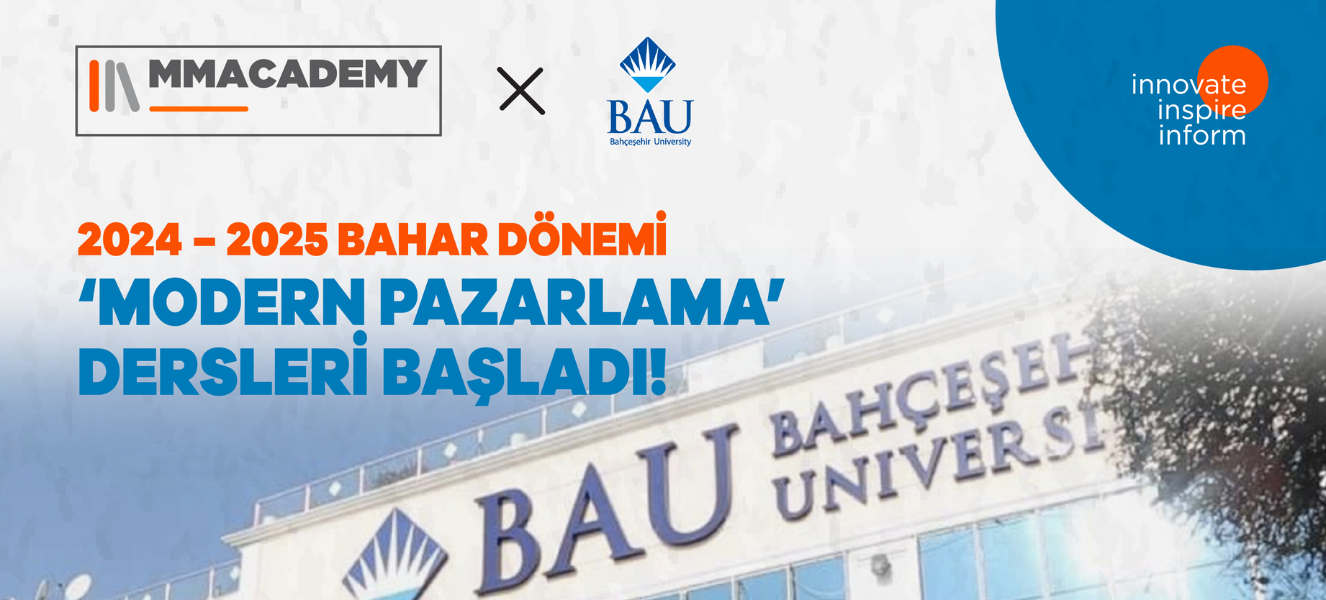 Bahçeşehir Üniversitesi  Modern Pazarlama Dersleri Başladı!