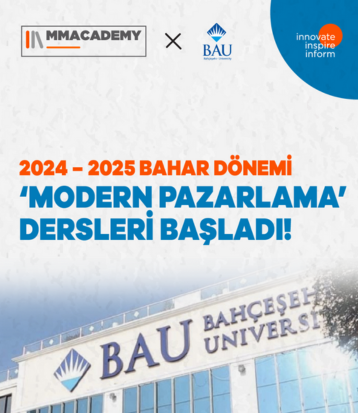 Bahçeşehir Üniversitesi  Modern Pazarlama Dersleri Başladı!
